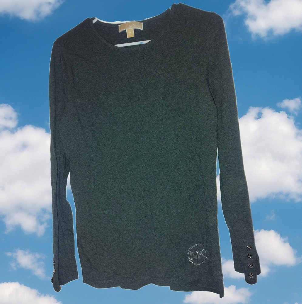 🖤3 For $15🖤Michael Kors Dark Gray Long Sleeve Top